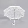 Hollowed Out Women's Lace Umbrellas Mesh Flower Lolita Mini Bridal Umbrella Transparent Delicate Wedding Decoration Props