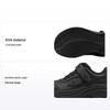 Girls Comfortable Fashion Versatile Durable Low-Top Kids Running Shoes Kids Sneaker Black 302644L-BBK