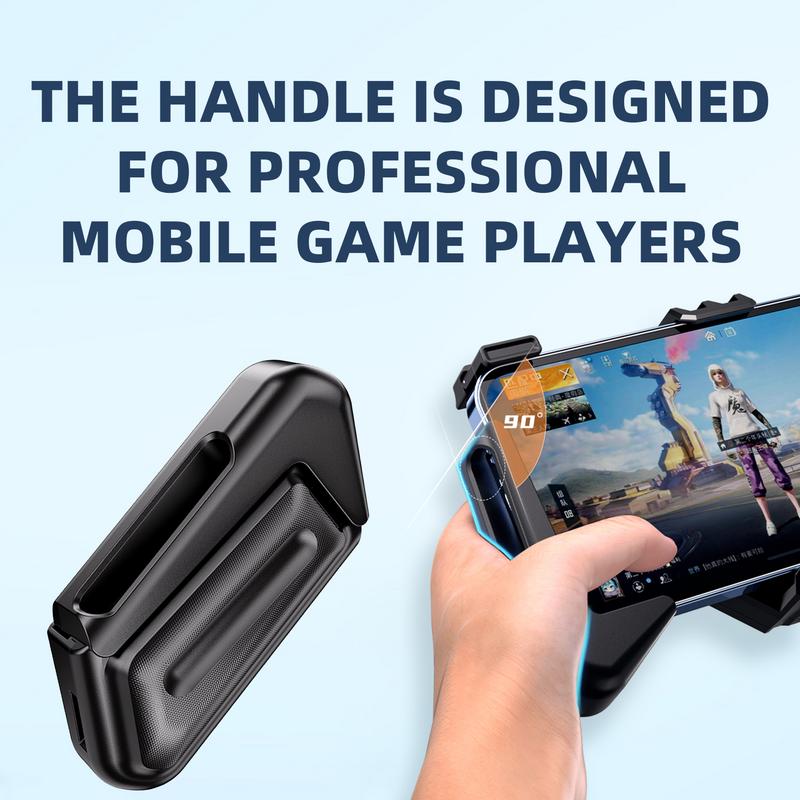 Mobile Game Auxiliary Handle Trigger Controller Ergonomic Gamepad For Smartphones Portable Phone Holder Game Trigger