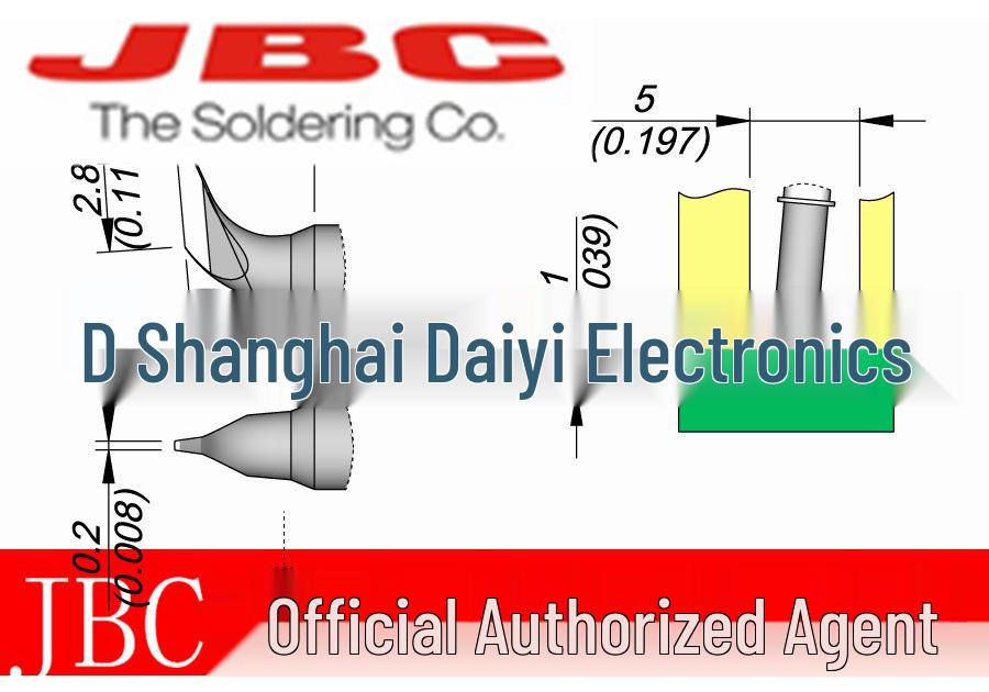 JBC NASE-2HC Nano Rework Station with NT115-A Handpiece and C115 Cartridge