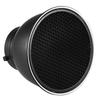 7   Standard Reflector Diffuser Lamp Shade Dish with 60 degrees  Honeycomb Grid for Bowens Mount Studio Strobe Flash
