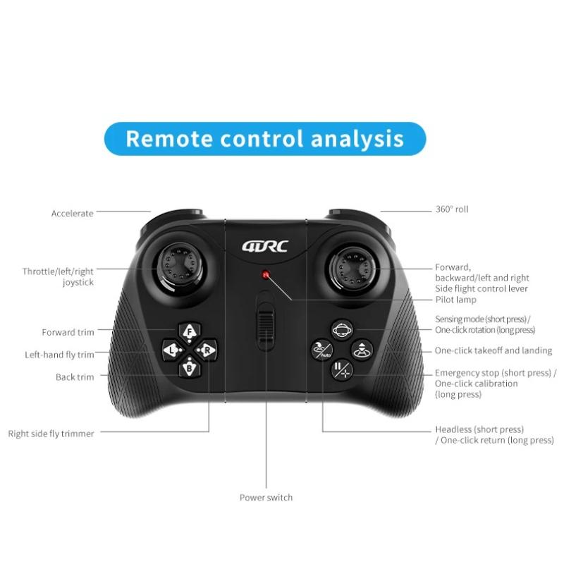 V49 Drone for Soccer Competition Dual-mode Control WiFi FPV Obstacle Avoidance Helicopter RC Brushless Flying Ball Toys Quadcopter Sports Drone