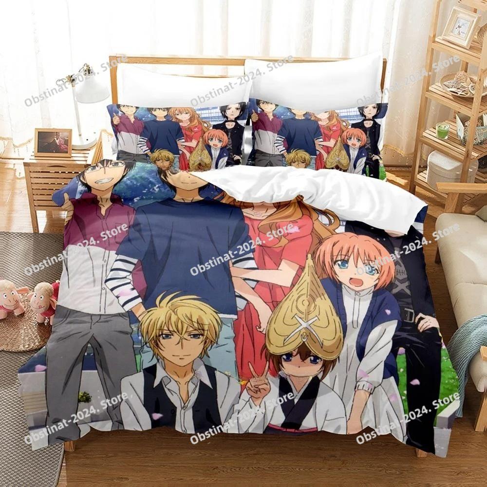 Fashion Anime Bed Sheet Set Golden Time Bedding Set Single Twin Full Queen King Size Bed Set Adult Kid Bedroom Duvet Cover Sets