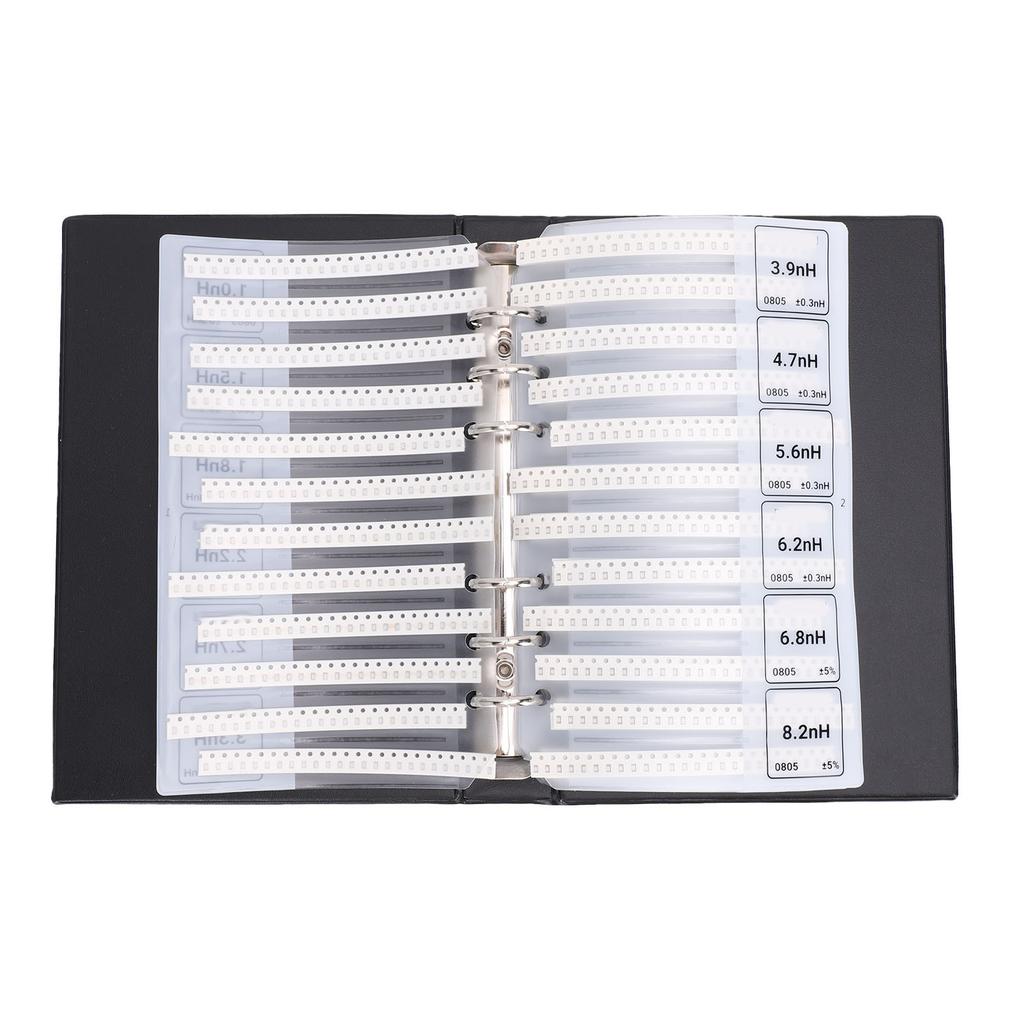 0805 SMD Induktor Musterbuch PVC 60 Typen Chip Induktor Elektronische Komponente Musterbuch für Elektronik-Engineering