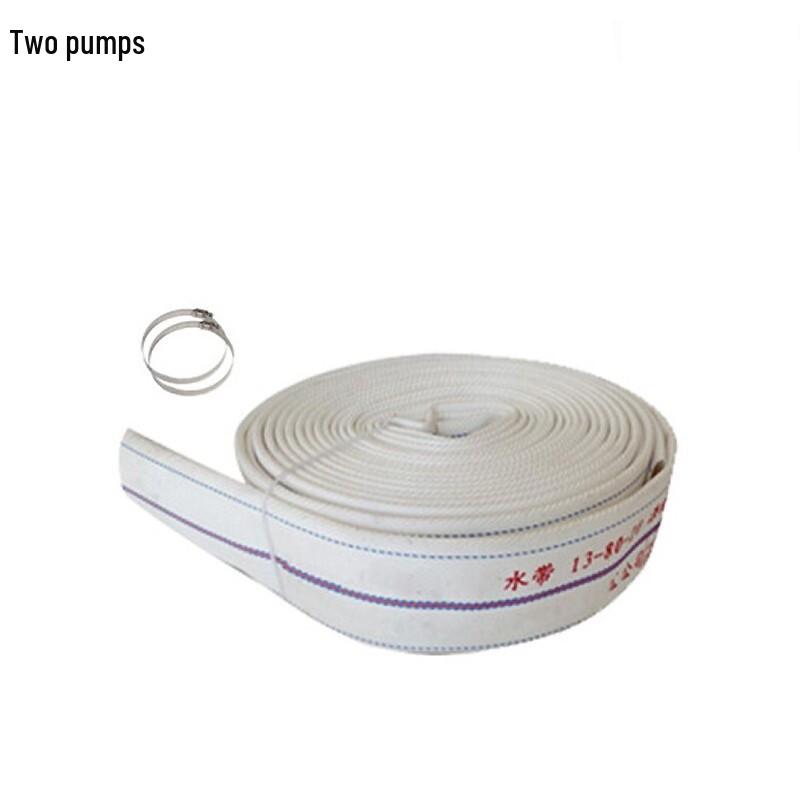 Heavy-Duty Lined Canvas Submersible Pump Hose
