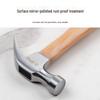 Compact One-Piece Claw Hammer for Household Woodworking and Electrician Use