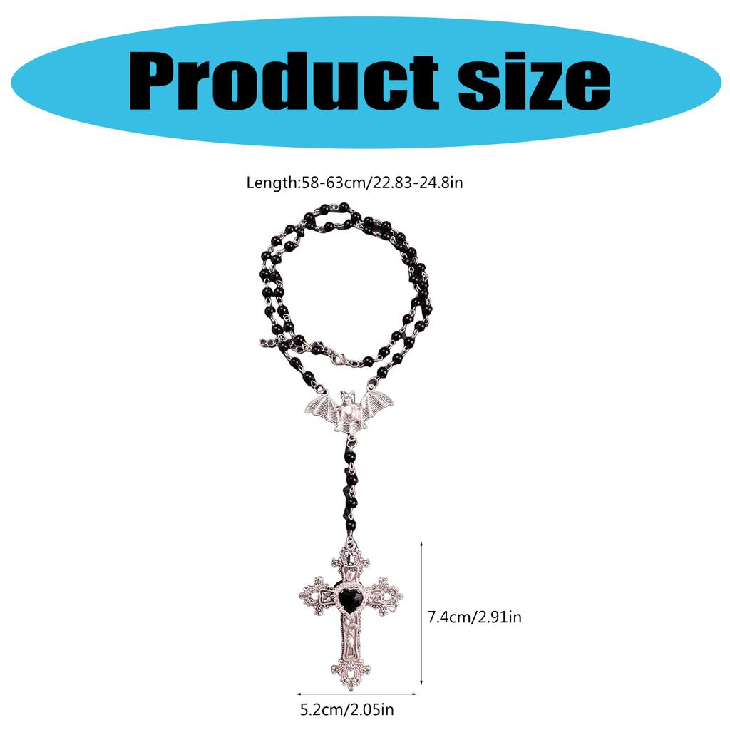 Elegant Gothic Chain Necklaces Stylish Neck Jewelry Pendant Necklace Modern Neckchain for Parties and Casual Looks