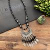 Vintage Personality Handmade Necklace Bohemian Sweater Chain Moon Flower Beads Versatile Headdress Women's Accessories