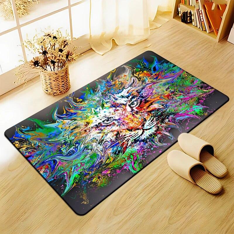 3D Art printing Tiger Printed Carpet for Living Room Large Area Rug Soft Carpet Home Decoration Mats Boho Rugs Dropshipping
