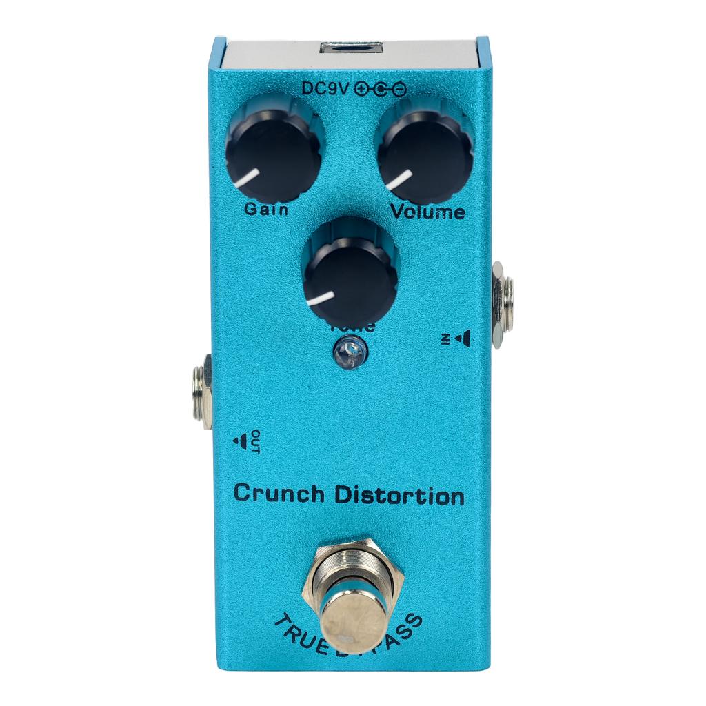 Electric Guitar Pedal Overdrive/ Distortion/Chorus/Delay/Tremolo/Analog Delay True Bypass, Durable Design for Versatile Tones