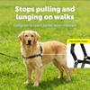 Imbracatura per Cani Regolabile Anti-Tiro Gilet di Sicurezza per Cani di Taglia Grande Nylon Resistente Pettorina per Animali Domestici Gilet da Passeggio con Anello a D Metallico per un Controllo Sicuro all'Aperto