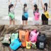 Durable Waterproof PVC Dry Bag: Foldable Portable Swimming & Rafting Storage with Buckle