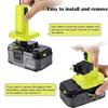 Power Wheels Adapter For Ryobi 18V Battery With Fuse Switch DIY Battery Adapter Connector For Ryobi 18V Nimh/Nicd/Li-ion Battery