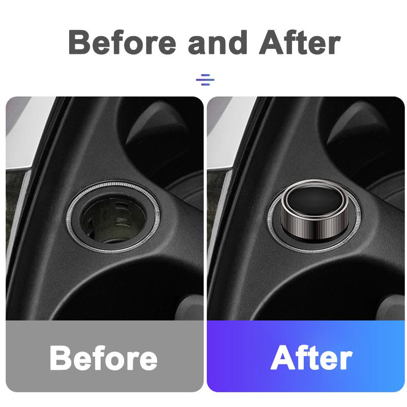 Kryt zapalovače do auta Prachotěsný Dekorativní víčko Pro Porsche Macan 911 718 Taycan Panamera Cayenne Boxster Cayman Příslušenství