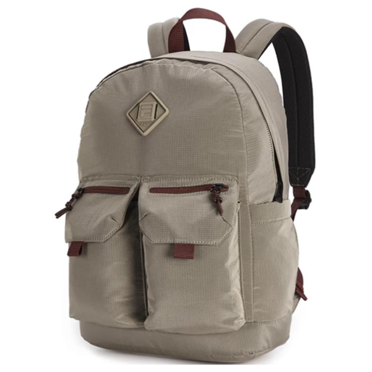 New FILA Fabric Backpack Extra Small Unisex Beige F13M439103FLK