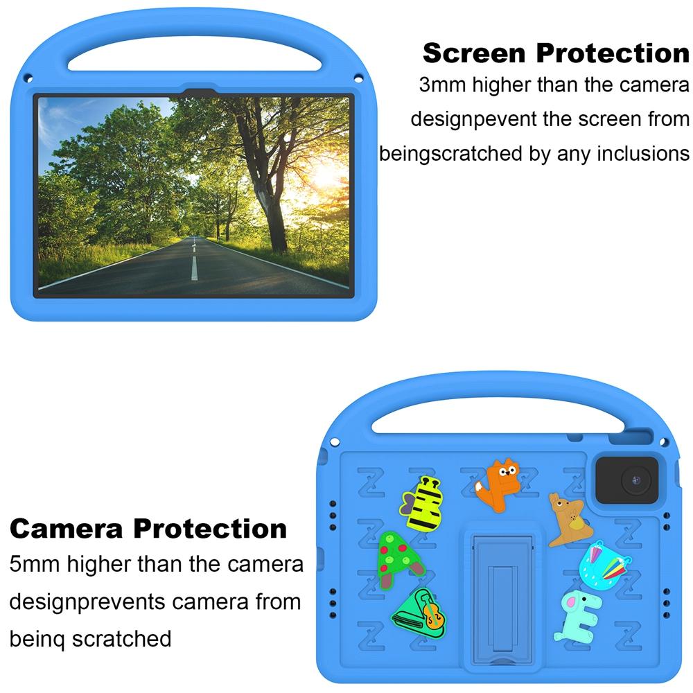 Xiaomi Redmi Pad SE 2023 11 Inch Case Kids Safe Cartoon Letter Portable EVA Foam Shockproof Stand Tablet Cover