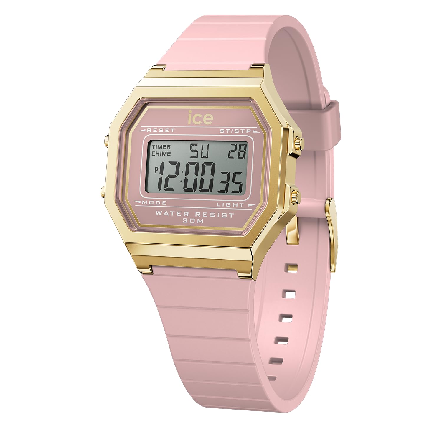 Официальные цифровые женские часы Ice Watch 022056 ICE digit Розовый румянец Маленькие