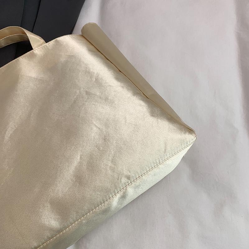 Japanese Pain Bag Ribbon Bow Cute Handbag Large Capacity Bar Transparent Millet One Shoulder Versatile Tote Bag