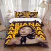 3Pcs Ariana Grande Pop Art Bedding Sets For All Sizes New 3D Printed Bed Cover Comforter Duvet Cover Pillowcase Bedroom Decoration