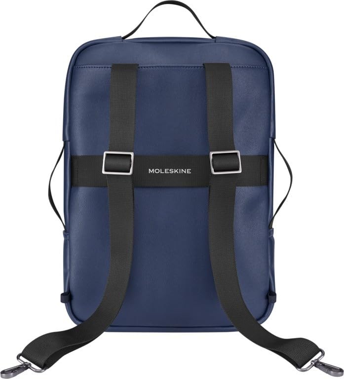 Moleskine Business Bag, Fits 13-inch Laptop, Backpack, Classic Professional, Vertical Design, New Model, Sapphire Blue