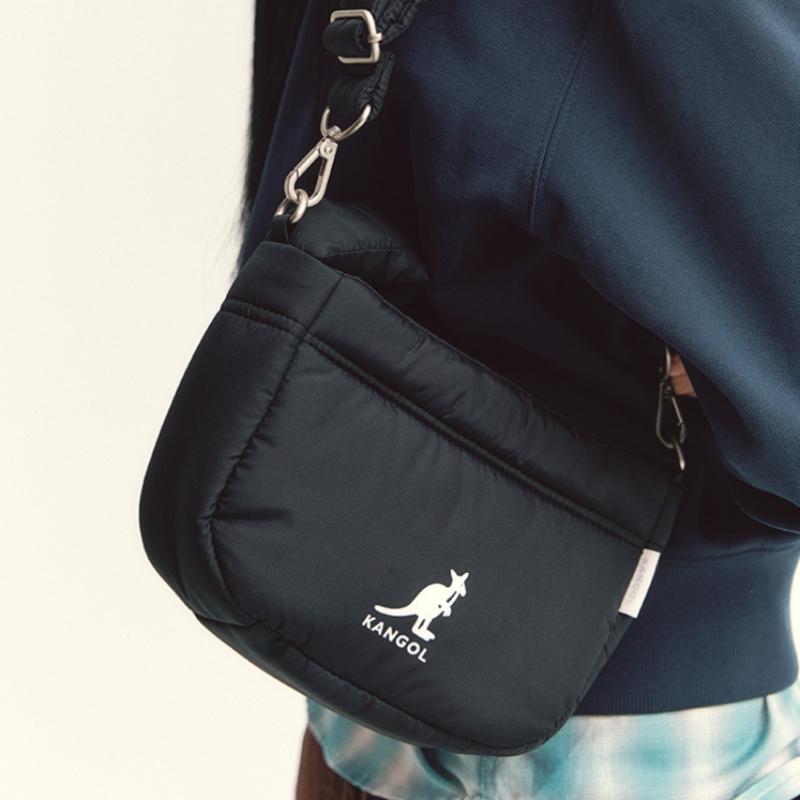 Kangol Wh Puffer Tote Bag S 3966 Black