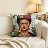 Fashion F-Frida Kahlo Art  Pillow Case Square Double-Sided Sofa Cushion Cover Bedroom Bedside Pillow