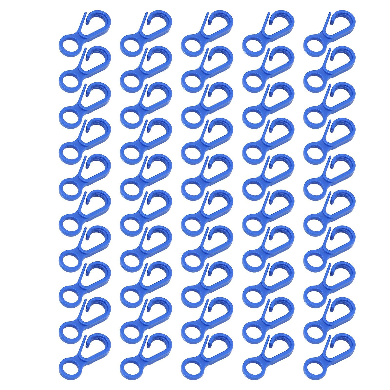 50 шт. Застежки-карабины  Клешня лобстера  из твердого пластика, милые защелки-карабины для ремешков, для DIY-игрушек, брелоков