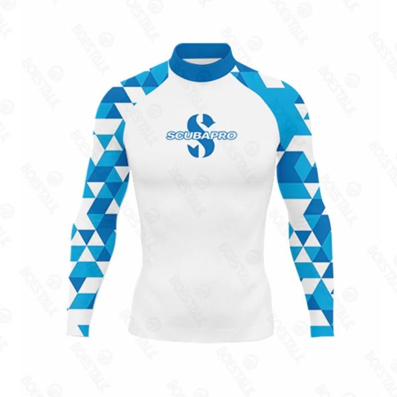 Ανδρικό Ελαφρύ Αντιηλιακό Μαγιό Rash Guard Γρήγορου Στεγνώματος Προστασία UV για Surfing, Κατάδυση, Παραλία, Θαλάσσια Σπορ Καλοκαίρι