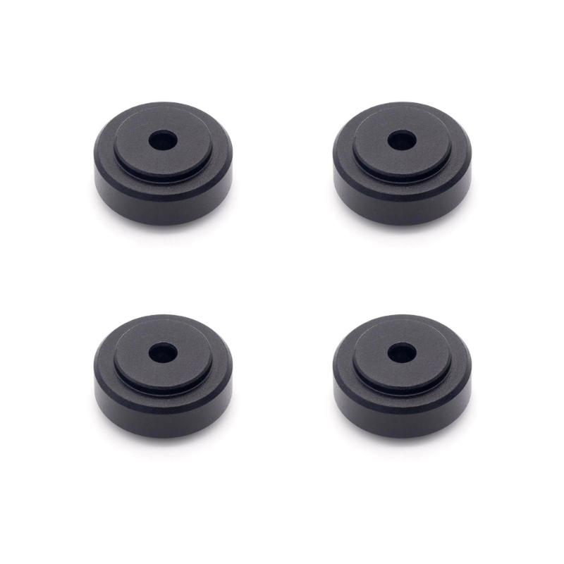 

4PCS Heavy Duty NonSlip Rubber Base Speaker Feet Pad Vibration Damping Pad For HiFi Amplifiers Systems 20x9mm Size