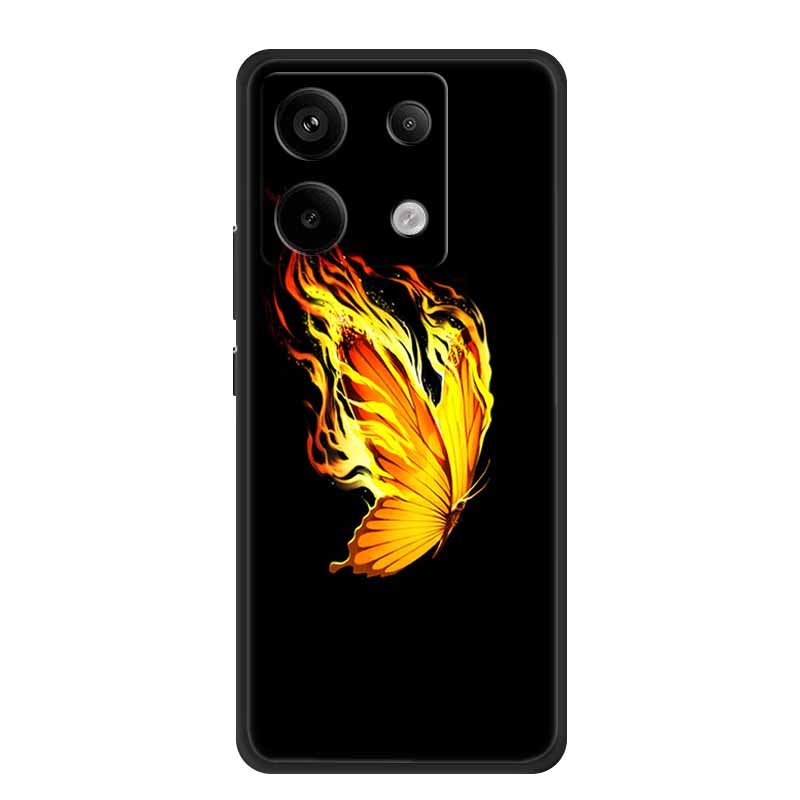 For Xiaomi Redmi Note 13 Pro 5G 4G Case Animals TPU Soft Silicone Back Cover Phone Cases for Redmi Note13 4G 5G Bumper Wolf Para