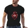 Steampunk Heart Tshirt Large Size Loose Casual Tee
