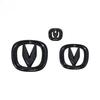 For Changan UNIT UNI-T Accessories 2023-2024 Car Steering Wheel Logo Front Rear Logo Sticker Decor Cover Trim Anti Scratch