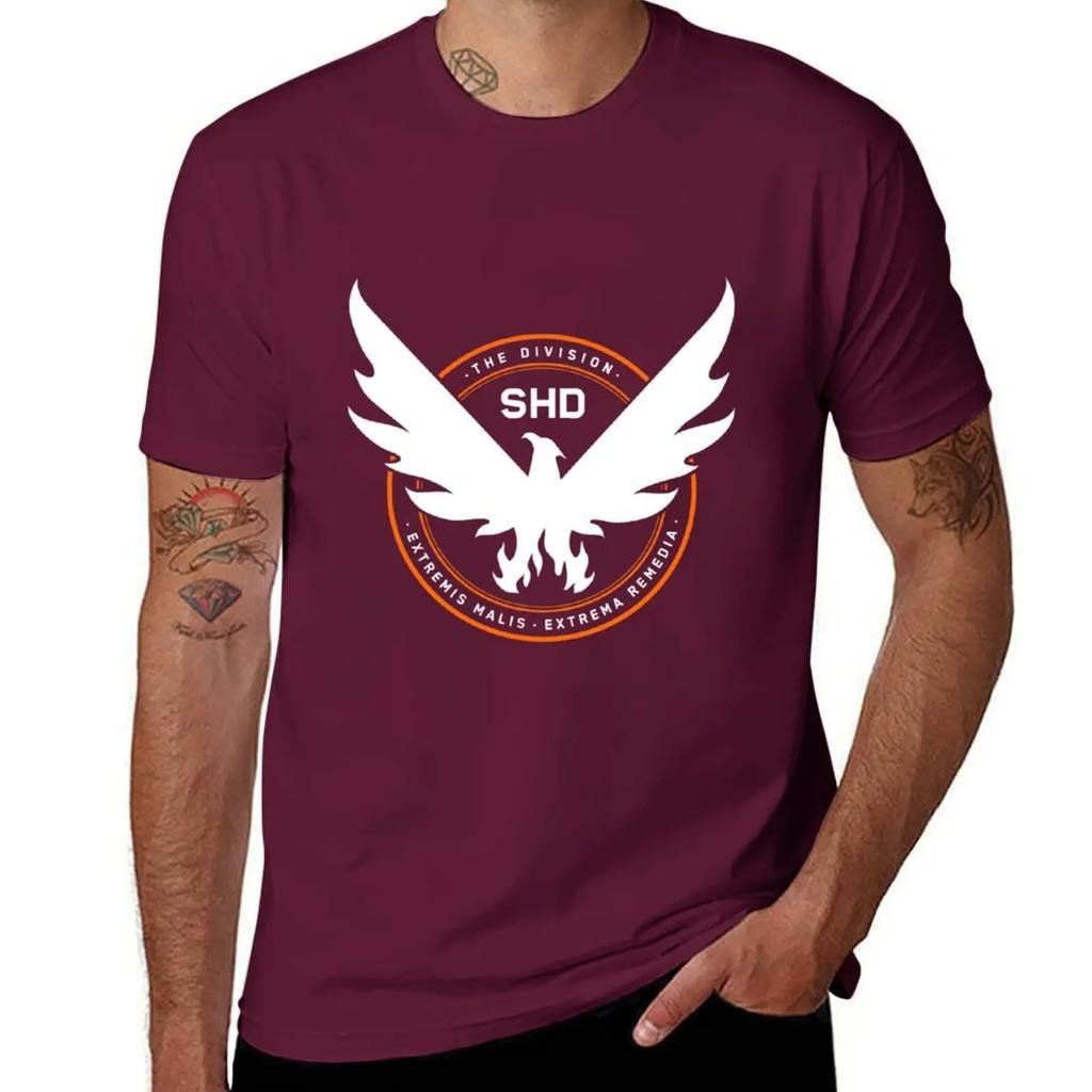 The Division 2 T-Shirt Anime T-Shirt Custom T-Shirt Rohlinge Grafiken Herren Grafik-T-Shirts Übergröße