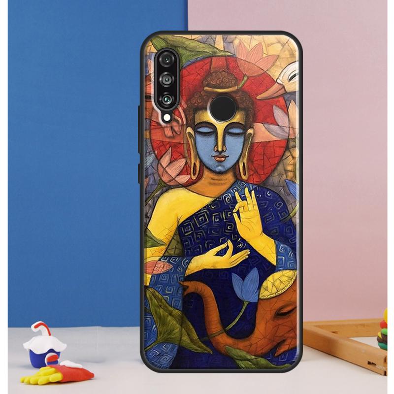 Buddha For Huawei Nova 12i 10 9 SE 5T 12s 11i Y91 Y90 Y60 Y70 Y72 Y61 P20 P30 P40 Lite P60 Pro Case