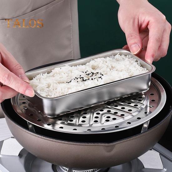 Stainless Steel Snack Containers Anti-Leak 2 Compartments Dipping Container Reusable Condiment Containers with Lids Metal Lunch Box for Snacks Dips