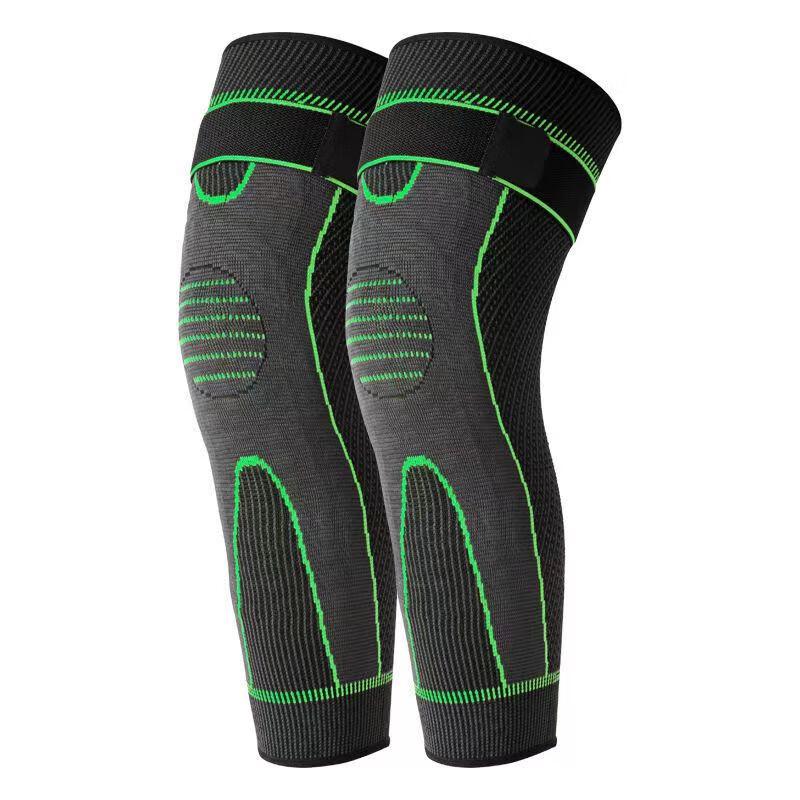 Спортивный удлиненный наколенник Longchan из полыни
