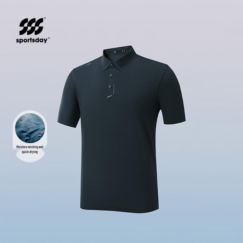 HLA SPORTSDAY Мужская дышащая рубашка-поло L