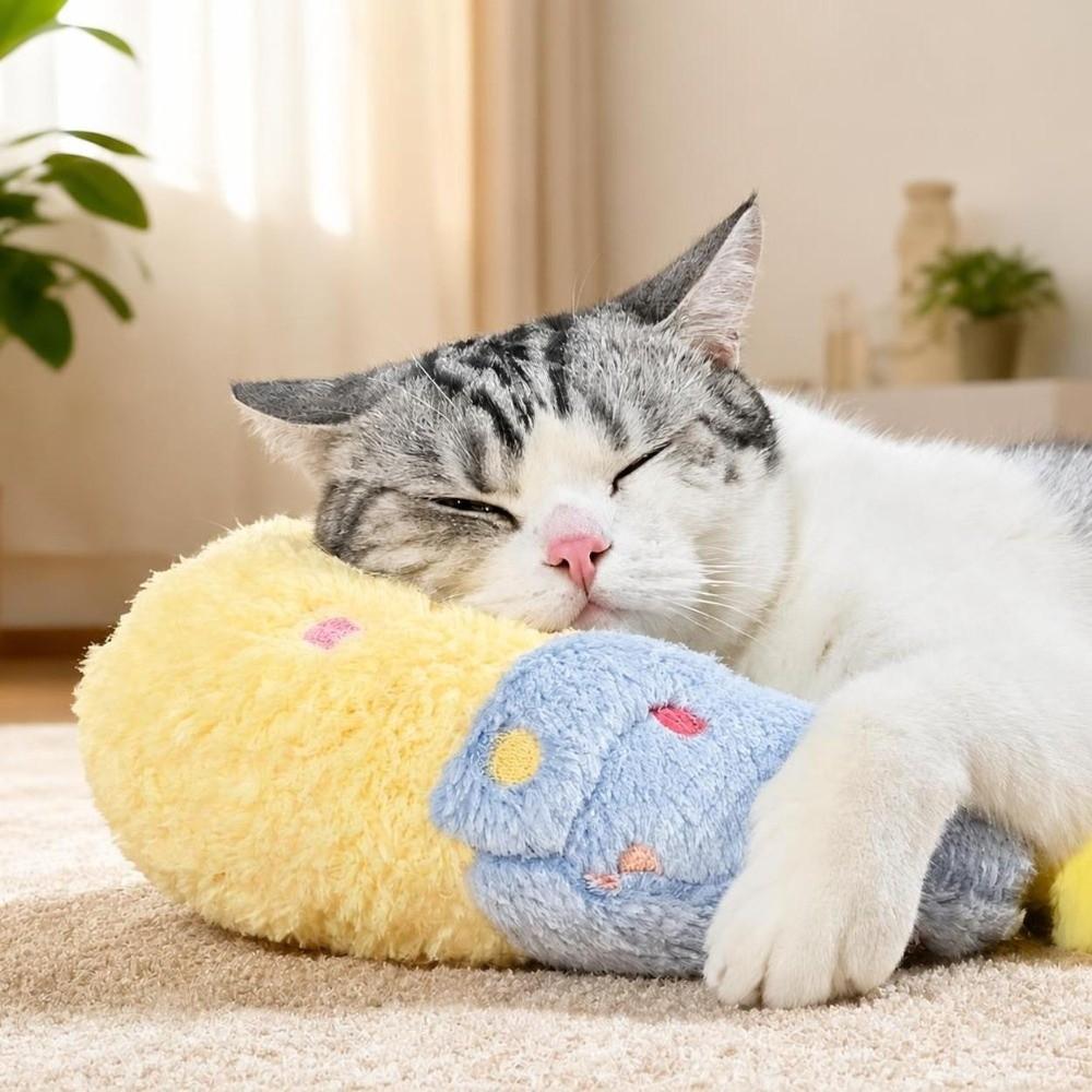 Thick Filling Pet Sleep Pillow U-Shaped Dog Pillow New Pet Neck Support Pillow  Cat Dog