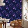 Watercolor Galaxy Wallpaper Navy Blue, Violet, Blue and Indigo 50x1000