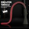 New 50-100cm Super Long Anal Whip Octopus Anal Plug Silicone Suction Cup Bdsm Buttplug Dilatdor Anal S-XXL Sex Toys Women Men Waterproof Easy To Clean