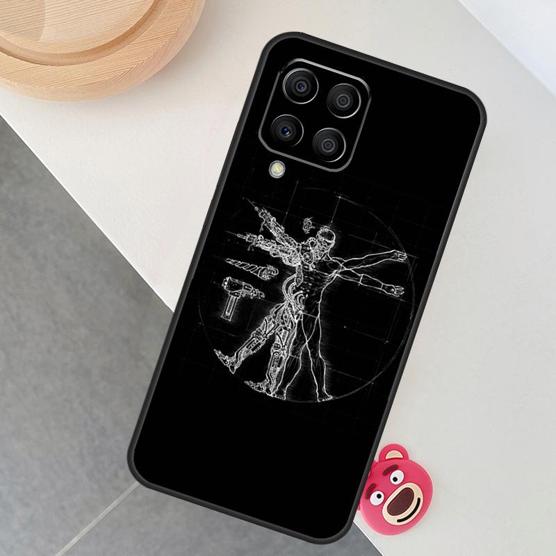 Human Anatomy Case For Samsung Galaxy M12 M32 M52 M15 M35 M55 M31 M56 M36 M16 M06 M13 M33 M53 M14 M34 M54