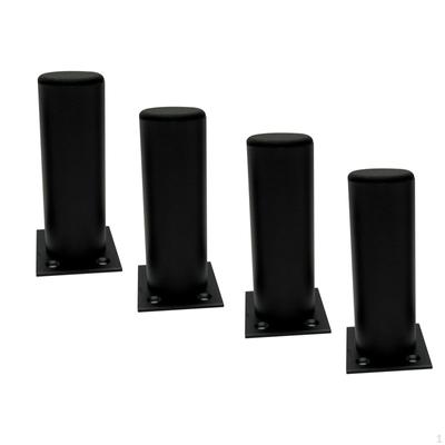 4 Pieces Furniture Leg Bed Frame Fixed Support Feet Multifunction Metal for