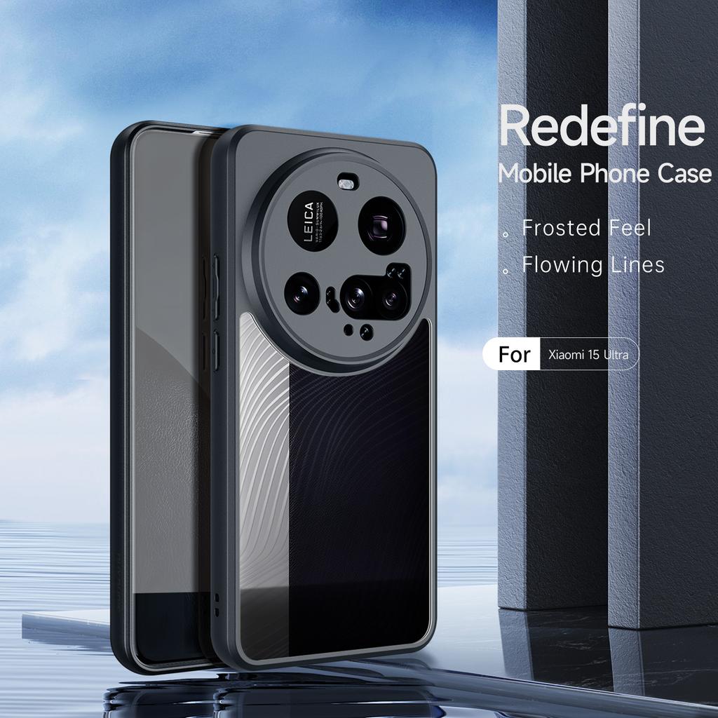 For Xiaomi 15 Ultra Case DUX DUCIS Aimo Series TPU+PC Matte Drop-proof Phone Cover (REACH Certification)