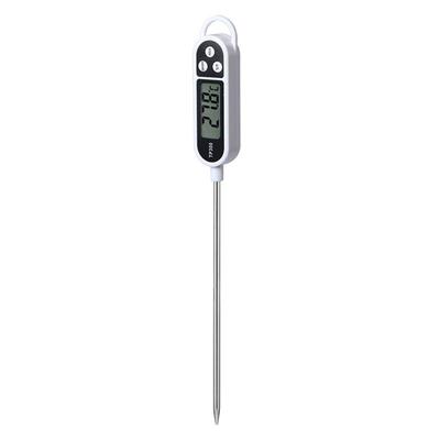 Digitales Lebensmittelthermometer Hohe Genauigkeit Digitalanzeige Fleischthermometer mit langem Edelstahl