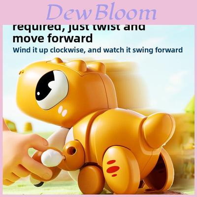 Dinosaur Crawl Toy With Chain Mechanism For Baby Development And Early Learning