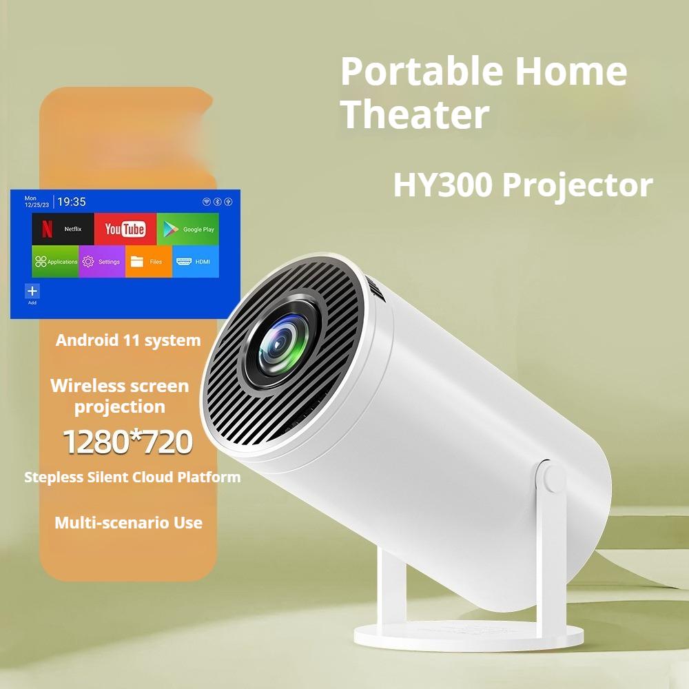 

Projector Home 4K Ultra High Definition 1080p Mini Portable Wireless Mobile Phone Screen Projector EU