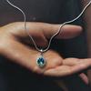 Серебряная подвеска с мистик топазом 2.113ct (2203889)