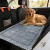 Backseat Pet Bed Mat Truck Plaid Dog Bed for Car Back Seat Deluxe Dog Seat Covers Non-Slip Travel Pet Mat for Truck SUV Backseat