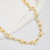 Adjustable Imitation Pearl Choker White Goth Clavicle Chain Vintage Boho Starfish Necklace  Jewelry