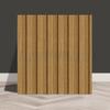 Waterproof 3D Wall Sticker Self-adhesive Wall Tile Sticker New Wood Grain Wall Sticker  Living Room